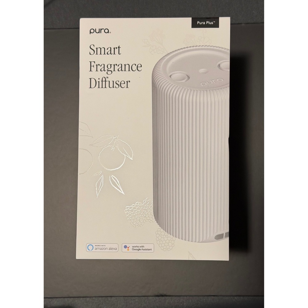Pura Plus Smart Fragrance Diffuser White Wi-Fi Enabled Home Air Freshener New